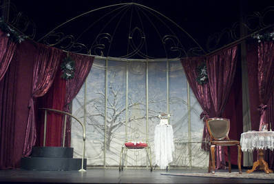 Az előadás díszlete - © theater.hu - Ilovszky  Béla