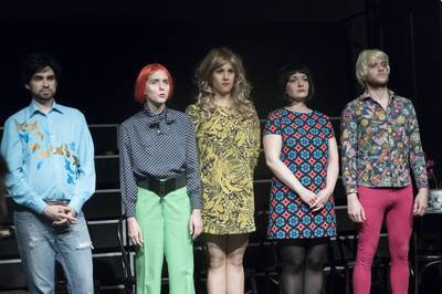 Kelemen Kristóf, Eke Angéla, Horváth Alexandra, Tarr Judit, Rétfalvi Tamás - © theater.hu - Ilovszky  Béla
